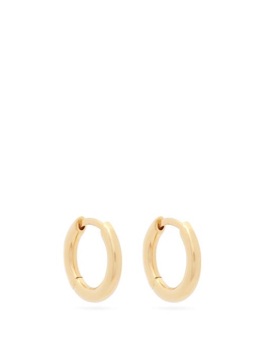 Tom Wood - Small Gold-vermeil Hoops - Mens - Gold