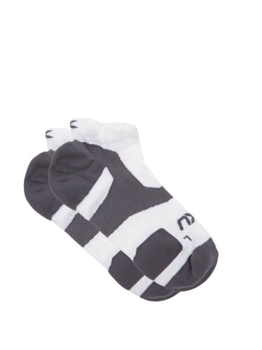 2xu - Vectr Light Nylon-blend Jersey Socks - Mens - White