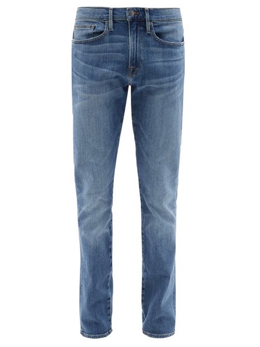Frame - L'homme Slim-leg Jeans - Mens - Blue