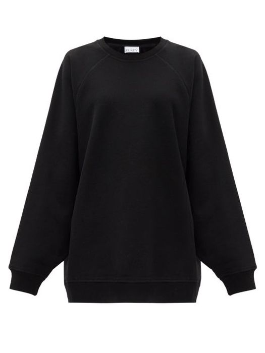 Raey - Recycled-yarn Cotton-blend Sweatshirt - Womens - Black