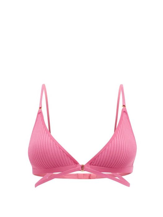 Dodo Bar Or - Goldie Ribbed Bralette - Womens - Pink
