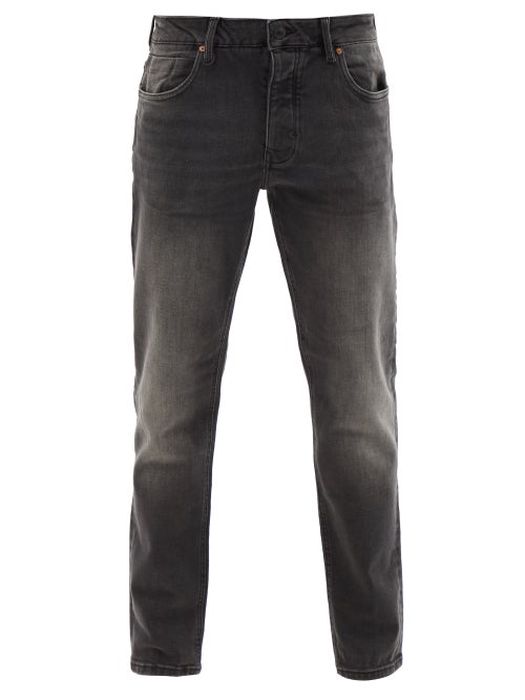 Neuw - Lou Slim-leg Jeans - Mens - Black Grey
