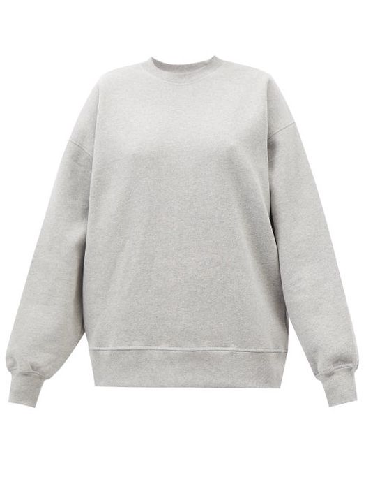 Raey - Recycled Yarn Classic Sweatshirt - Womens - Grey