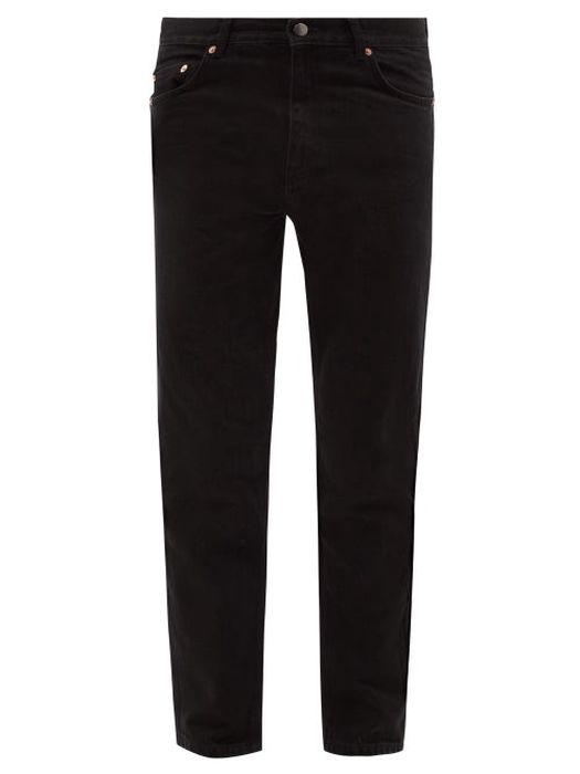 Raey - Dip Organic-cotton Skinny-leg Jeans - Mens - Black