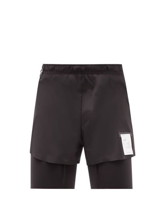 Satisfy - Techsilk Layered Shorts - Mens - Black