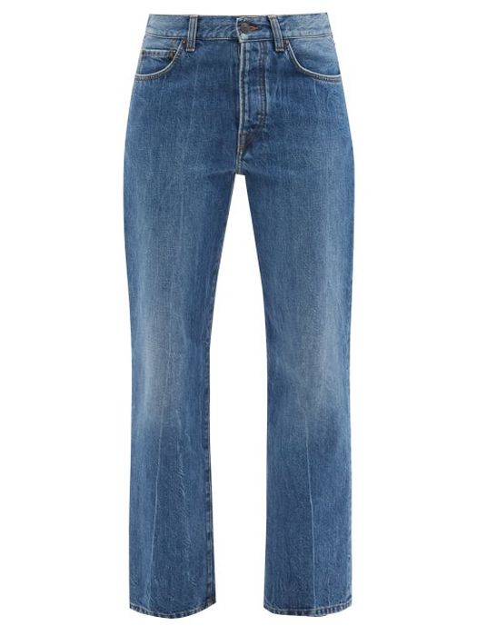 The Row - Montero Mid-rise Straight-leg Jeans - Womens - Blue