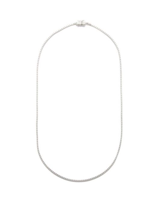 Tom Wood - Box-chain Sterling-silver Necklace - Mens - Silver