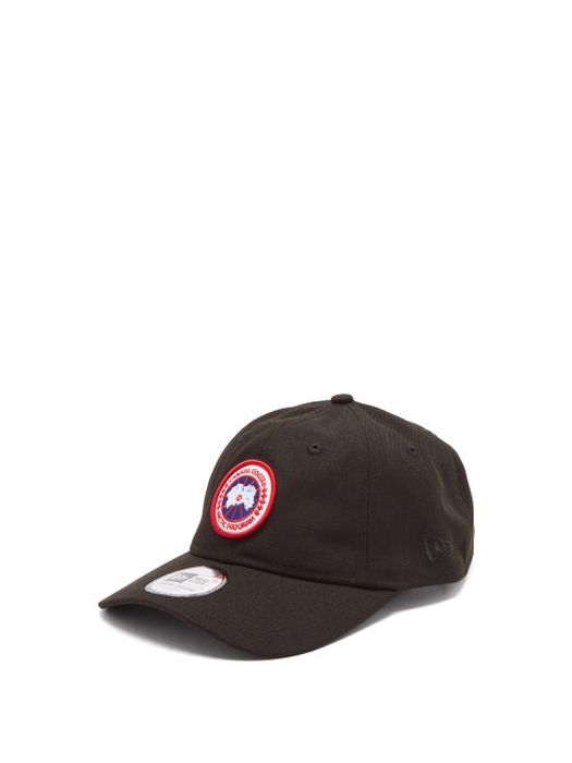 Canada Goose - Logo-patch Canvas Baseball Cap - Mens - Black