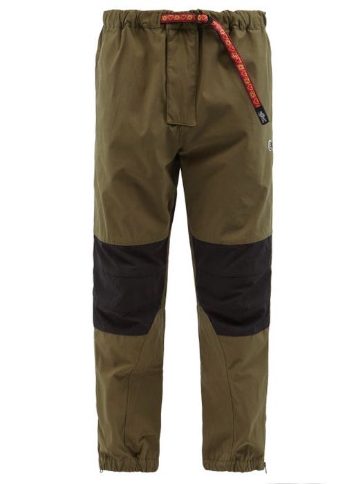 Billionaire Boys Club - Belted Shell Trousers - Mens - Green
