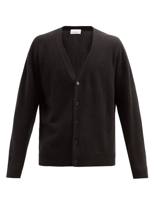 Raey - Loose-fit Cashmere Cardigan - Mens - Black
