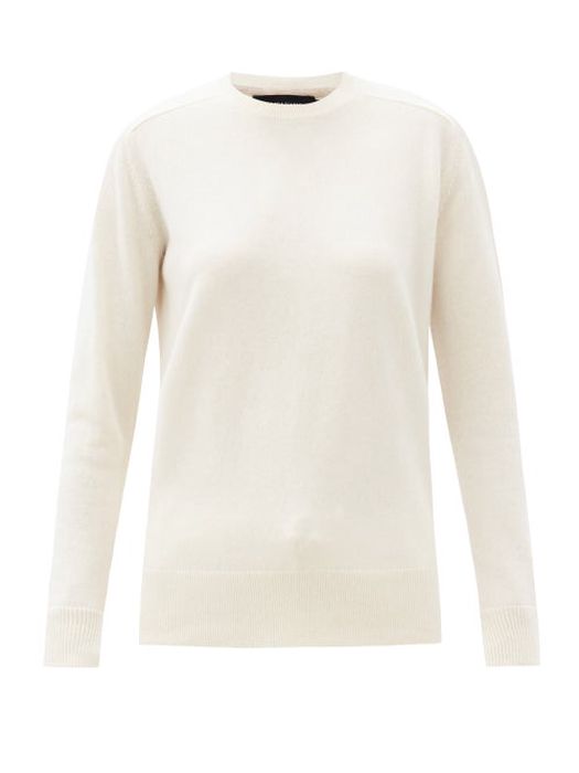 Lisa Yang - Diana Round-neck Cashmere Sweater - Womens - Cream