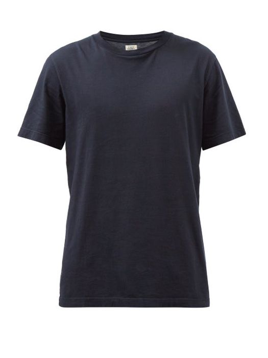 Citizens Of Humanity - Everyday Cotton-jersey T-shirt - Mens - Dark Navy