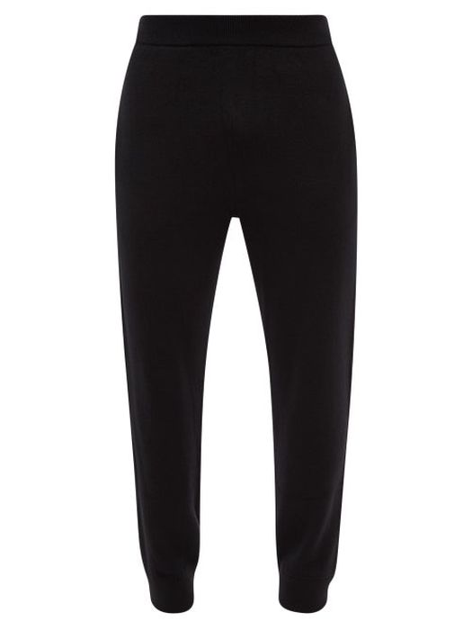 The Row - Olivier Cashmere Track Pants - Mens - Black