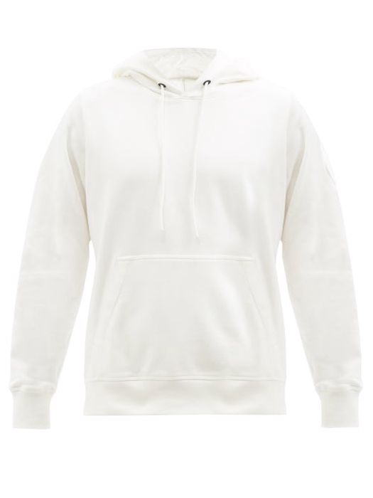 Canada Goose - Huron Cotton-jersey Hooded Sweatshirt - Mens - White