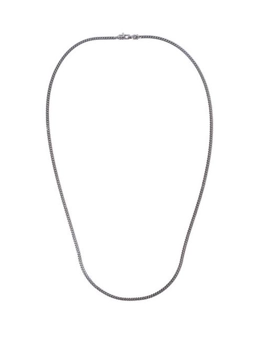 Tom Wood - M Curb-chain Sterling-silver Necklace - Mens - Silver