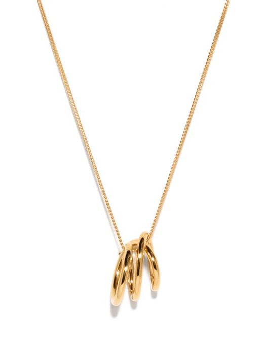 Completedworks - Flow 14kt Gold-plated Sterling-silver Necklace - Mens - Gold