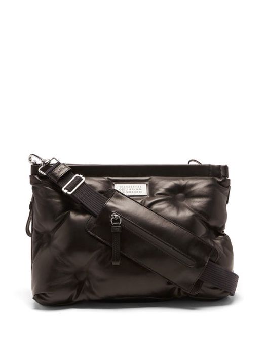 Maison Margiela - Glam Slam Quilted-leather Cross-body Bag - Mens - Black