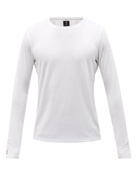 Pressio - Hapai Training Long-sleeved T-shirt - Mens - White