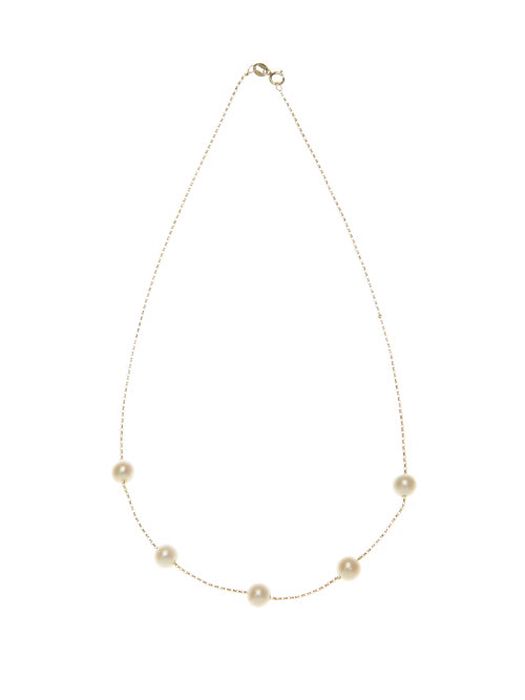 Anissa Kermiche - Frost In May Pearl & 14kt Gold Choker - Womens - Pearl