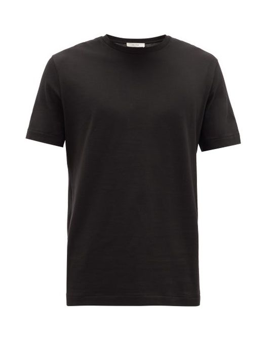 The Row - Luke Supima Cotton-jersey T-shirt - Mens - Black
