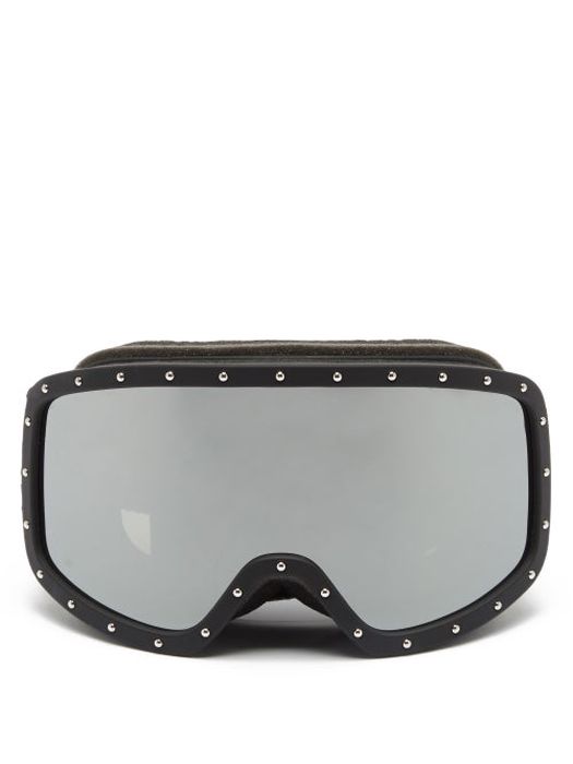 Celine Eyewear - Logo-jacquard Ski Goggles - Mens - Black