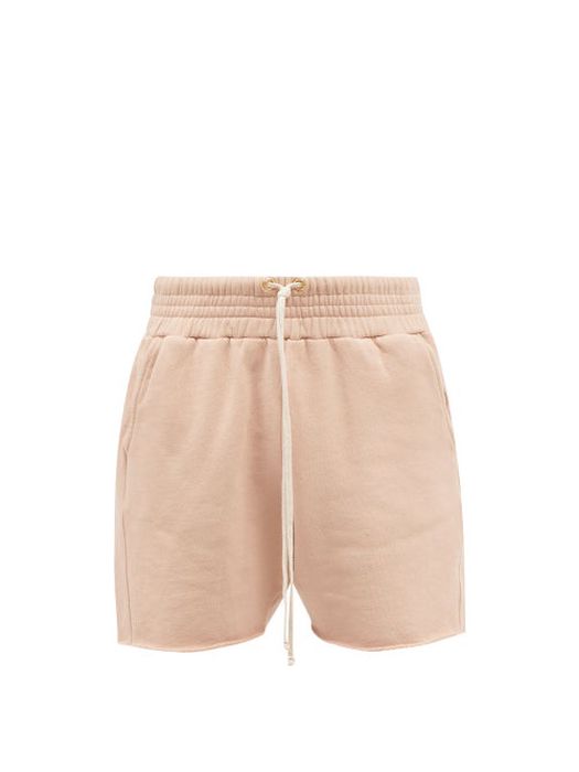 Les Tien - Yacht Cotton French Terry Shorts - Mens - Pink
