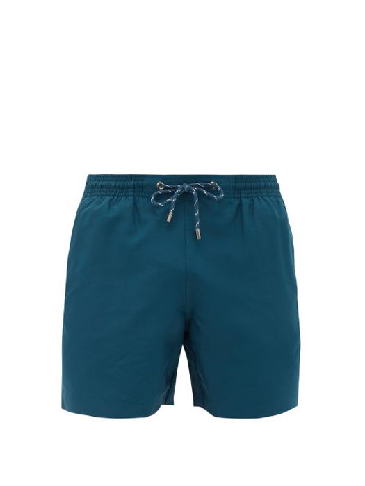 Marané - Classic Bonded-seam Swim Shorts - Mens - Blue