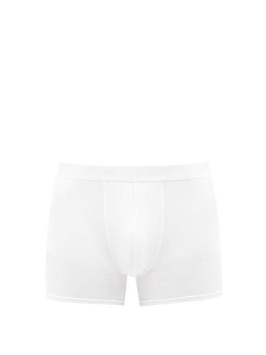 CDLP - Pack Of Three Jersey Boxer Trunks - Mens - White