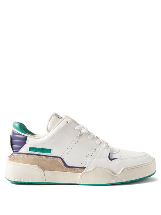 Isabel Marant - Emreeh Leather Trainers - Mens - White