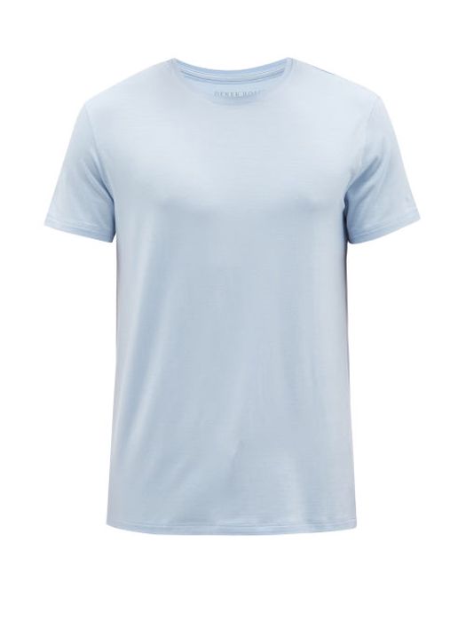 Derek Rose - Basel Jersey T-shirt - Mens - Light Blue