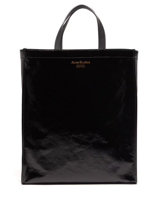 Acne Studios - Logo-print Canvas Tote Bag - Mens - Black