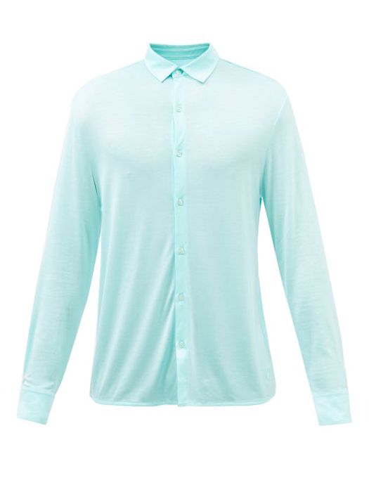 Vilebrequin - Calandre Jersey Shirt - Mens - Light Blue