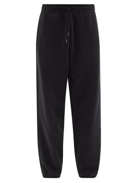 Raey - Recycled-yarn Cotton-blend Baggy Trackpants - Mens - Black
