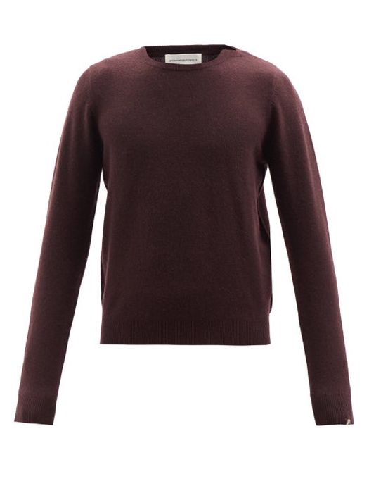 Extreme Cashmere - No.36 Stretch-cashmere Sweater - Mens - Purple