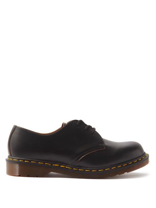Dr. Martens - Vintage 1961 Leather Derby Shoes - Mens - Black