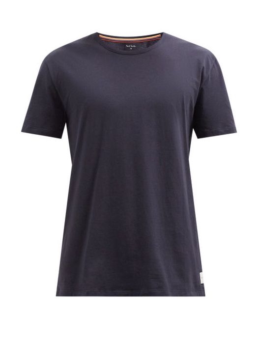 Paul Smith - Cotton-jersey T-shirt - Mens - Navy