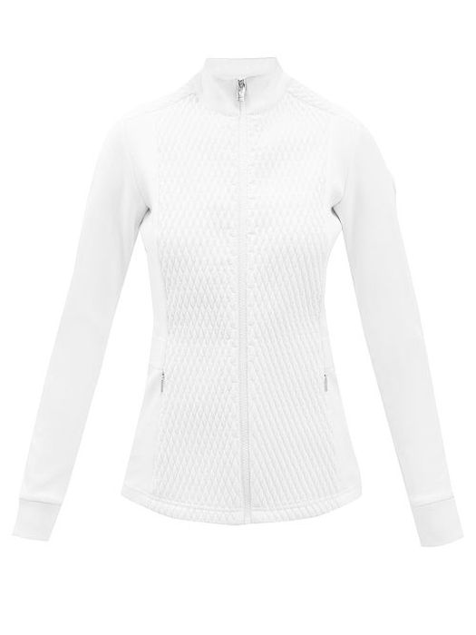 Fusalp - Meryl High-neck Quilted Mid-layer Jacket - Womens - White