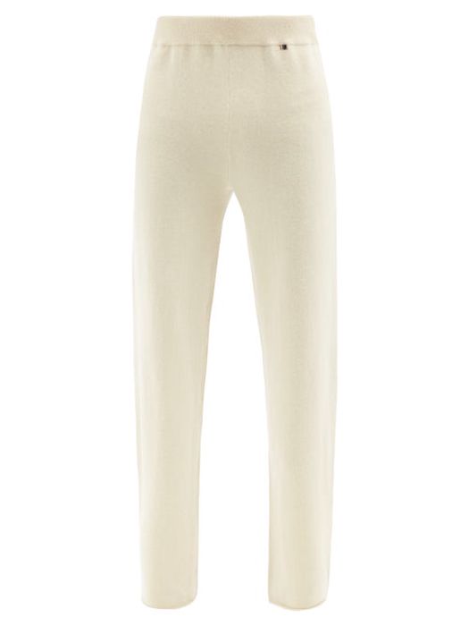 Extreme Cashmere - No.104 Stretch-cashmere Relaxed-leg Track Pants - Mens - Cream