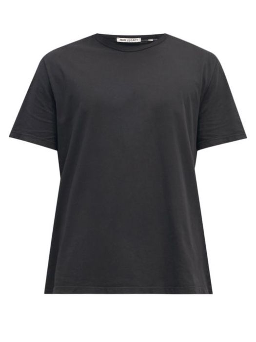 Our Legacy - New Box Cotton-jersey T-shirt - Mens - Black