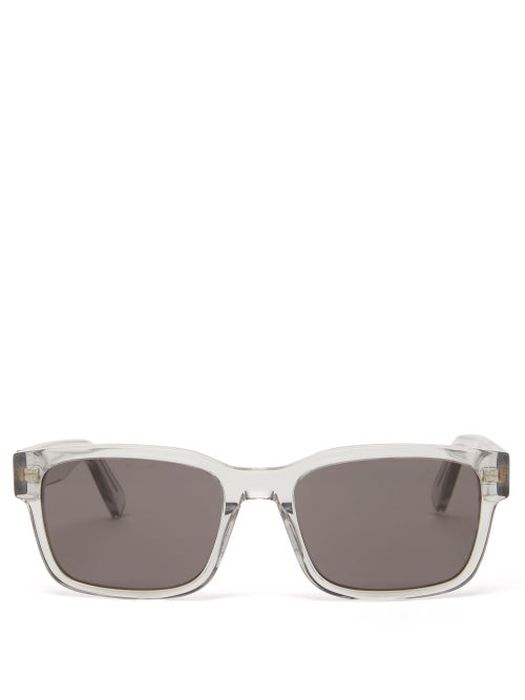 Dior - Cd Link Square Acetate Sunglasses - Mens - Grey