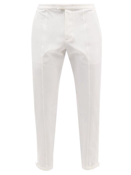 Jacques - Technical-twill Tennis Trousers - Mens - Ivory