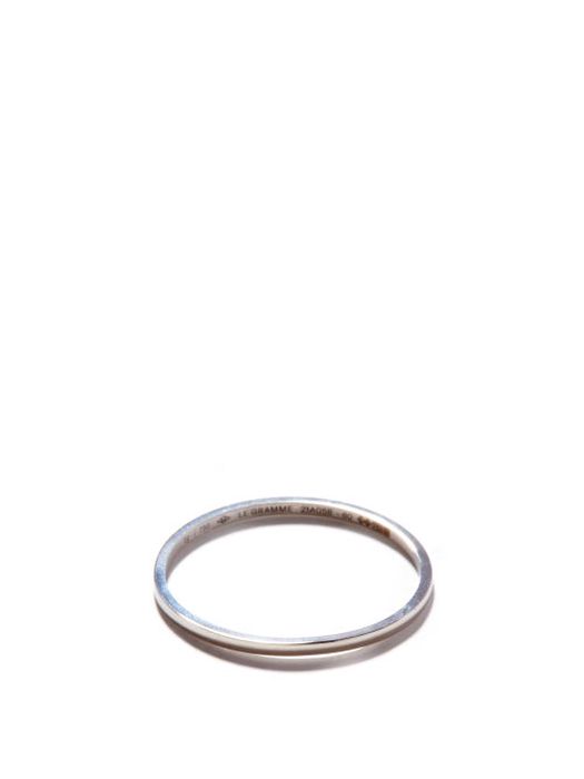 Le Gramme - 1g 18kt White-gold Ring - Mens - White Gold