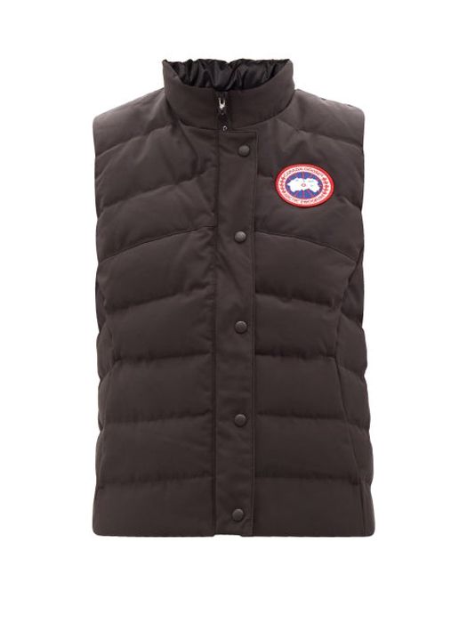 Canada Goose - Freestyle Quilted Down Gilet - Womens - Black