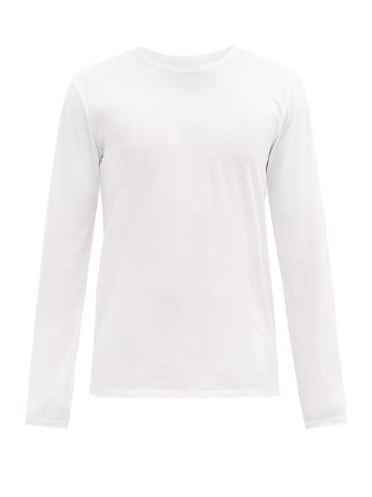 Rag & Bone - Organic Cotton-jersey Long-sleeved T-shirt - Mens - White