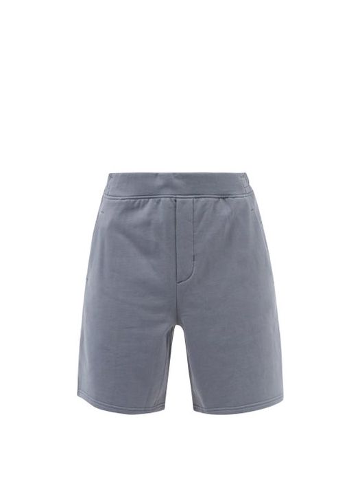 On - Cotton-terry Shorts - Mens - Blue