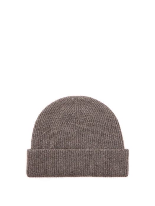 Raey - Knitted Recycled-cashmere Blend Beanie - Mens - Charcoal