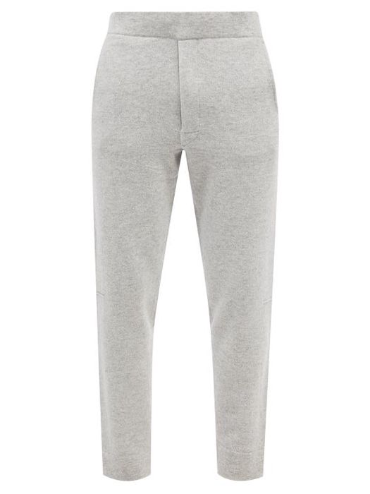 Falke - Straight-leg Cashmere Pyjama Trousers - Mens - Light Grey