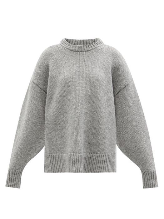 The Row - Ophelia Wool-blend Sweater - Womens - Grey