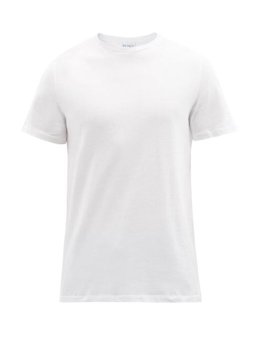 Raey - Slim-fit Organic And Recycled Cotton T-shirt - Mens - White