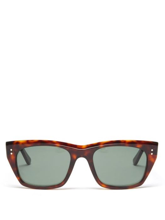 Celine Eyewear - Square Tortoiseshell-acetate Sunglasses - Mens - Tortoiseshell